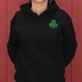 Lucky Shamrock St Patricks Day Graphic Design Printed Casual Daily Basic Women Hoodie