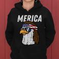 Merica Bald Eagle Mullet Sunglasses Fourth July 4Th Patriot Cool Gift V2 Women Hoodie