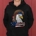 Merica Cute Gift Patriotic Usa Eagle Of Freedom Cute Gift 4Th Of July Gift Women Hoodie