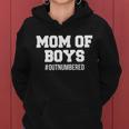 Mom Of Boys Hashtag Out Numbered Tshirt Women Hoodie