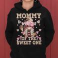 Mommy Of The Sweet One Ice Cream First Birthday Gnome Mom Women Hoodie