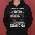 Navy Veteran Grandma Women Hoodie