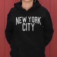 New York City Simple Logo Women Hoodie