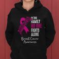 No One Fights Alone Breast Cancer Awareness Meaningful Gift Women Hoodie