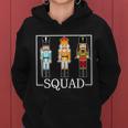 Nutcracker Squad Funny Christmas Women Hoodie