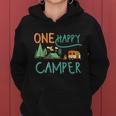 One Happy Camper First Birthday Gift Camping Matching Gift Women Hoodie