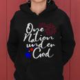 One Nation Under God Firework 4Th Of July V2 Women Hoodie