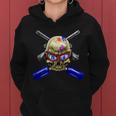 Paintball Skull Women Hoodie