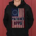 Patriot Betsy Ross Flag Women Hoodie