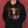 Patriot Eagle American Shield Tshirt Women Hoodie