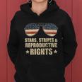Patriotic 4Th Of July Stars Stripes And Reproductive Rights Funny Gift V2 Women Hoodie