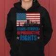Patriotic 4Th Of July Stars Stripes Reproductive Right V4 Women Hoodie