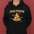 Pizza Food Pyramid Women Hoodie