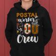 Postal Worker Boo Crew Funny Halloween Technician Matching Women Hoodie