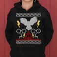 Potter Ugly Christmas Sweater Lighting Women Hoodie