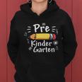 Prek Back To School Pencil 100 Days Of School Women Hoodie