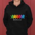Pride Month Dare To Be Different Rainbow Lgbt Women Hoodie