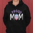 Proud Mom Bi Gender Flag Gay Pride Mothers Day Lgbt Bigender Great Gift Women Hoodie