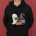 Read More Boooooks Halloween Quote Women Hoodie