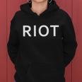 Riot Funny Vintage Classic Logo Tshirt Women Hoodie