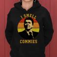 Ronald Reagan I Smell Commies Tshirt Women Hoodie