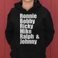 Ronnie Bobby Ricky Mike Ralph And Johnny Tshirt V2 Women Hoodie