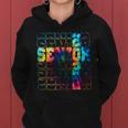 Senior Graduation Seniors 2022 Colorful Tie Dye Women Hoodie