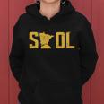 Skol Helmet Vintage Viking Logo Tshirt Women Hoodie