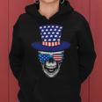 Skull 4Th Of July Uncle Sam Us Graphic Plus Size Shirt For Men Women Family Boy Women Hoodie