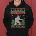 Slapsquatch Ugly Christmas Sweater Bigfoot Women Hoodie