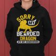 Sorry My Bearded Dragon Ate My Homework Lizard Lover Gift Women Hoodie