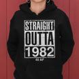 Straight Outta 1982 40 Af Funny Retro 40Th Birthday Gag Gift Tshirt Women Hoodie