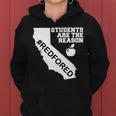 Students Are The Reason Red For Ed California Teacher Women Hoodie
