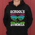 Summer Break 2022 Retro Summer Break Schools Out For Summer Cool Gift Women Hoodie