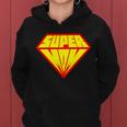 Supermom Super Mom Crest Women Hoodie