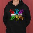 Support Educate Advocate Autism Handprint Tshirt Women Hoodie