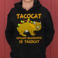 Tacocat Spelled Backwards Funny Cat Tshirt Women Hoodie