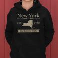 The Empire State &8211 New York Home State Women Hoodie
