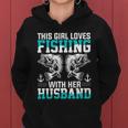 This Girl Loves Fishing With Her Hasband Women Hoodie