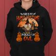 This Is My Human Costume Really An Owl Witch Halloween Women Hoodie