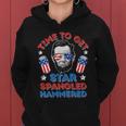 Time To Get Star Spangled Hammered 4Th Of July Men Lincoln Women Hoodie
