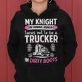 Trucker Trucker Wife Trucker Girlfriend Women Hoodie