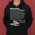 Trucker Truckers Prayer Truck Driver For AndShirt Women Hoodie