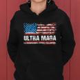 Ultra Maga Distressed United States Of America Usa Flag Tshirt Women Hoodie