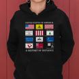 United States Of America History Flags Of Defiance Women Hoodie
