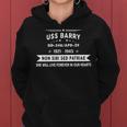 Uss Barry Dd 248 Apd Women Hoodie