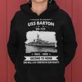 Uss Barton Dd Women Hoodie