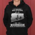 Uss Bausell Dd Women Hoodie