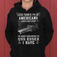 Uss Essex Cv 9 Sunset Women Hoodie