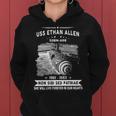 Uss Ethan Allen Ssbn Women Hoodie